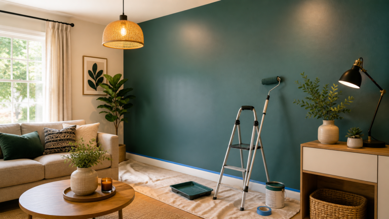 Peinture murale : donner du caractère à une pièce
